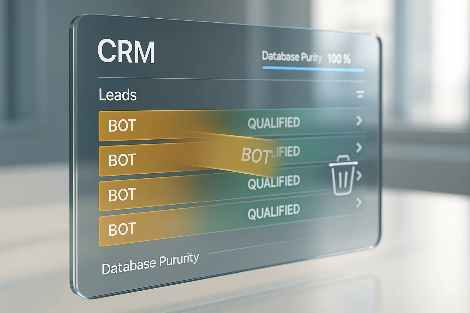 Secure CRM Dashboard