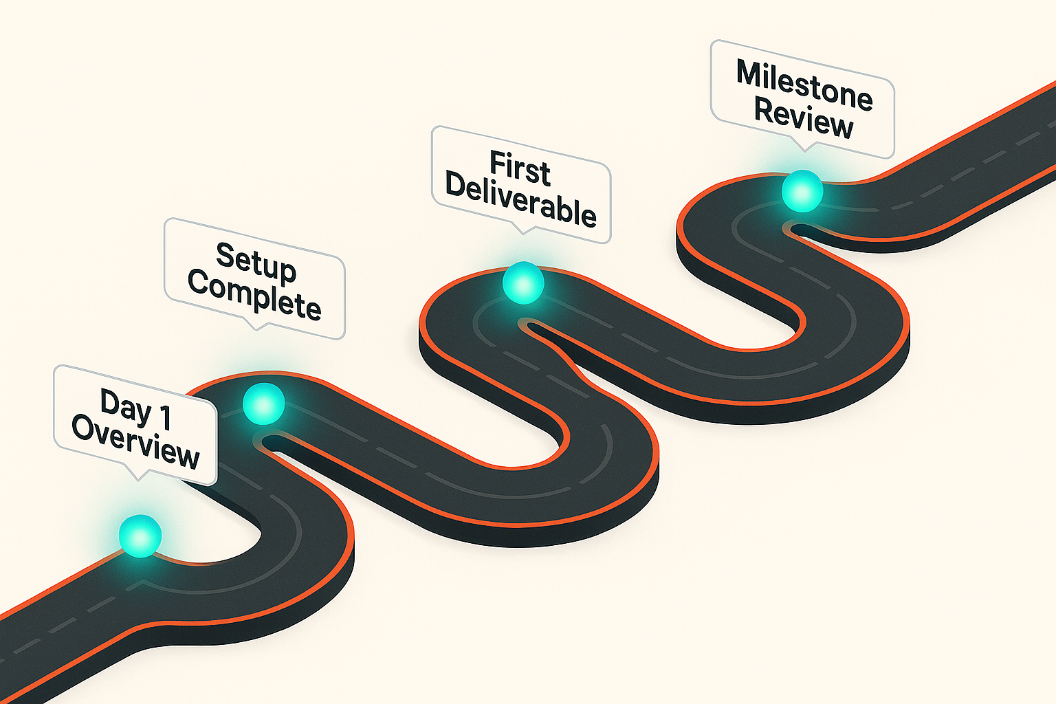 Streamlined onboarding experience